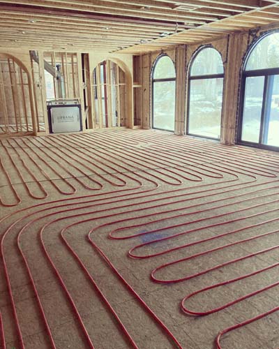 Romeo Mechanical In Floor Heating
