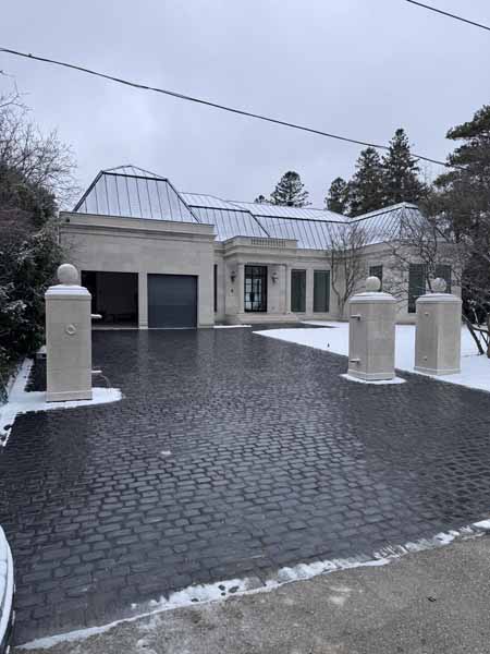 Romeo Mechanical Ice Melt Heating Driveway Hydronics