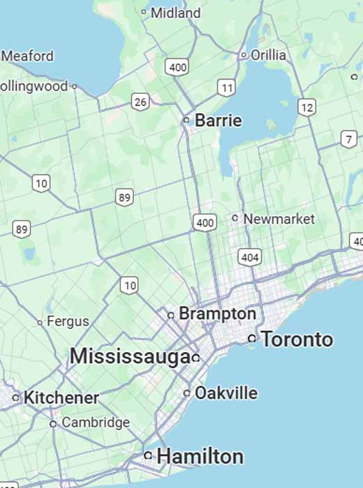 Romeo Mechanical Service Map